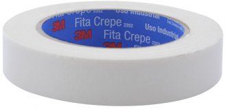 Fita crepe 48 mm x 50 m, uso industrial, 2352, 3M