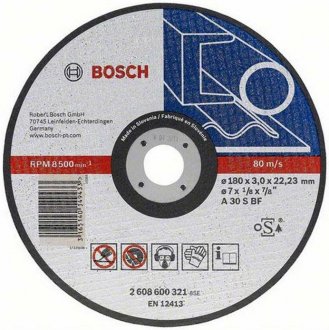 Disco de corte 300 mm x 3,2 mm x 25,40 mm 2608600516, BOSCH