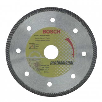 Disco de corte diamantado, 125 mm x 20 mm x 8 mm, Expert Turbo, 2608602138/2608602714, BOSCH