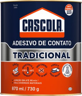 Adesivo de contato sem toluol, 730 g, CASCOLA