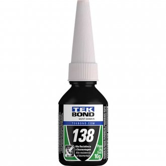 Adesivo anaerbico para fixao, 138, 10 g, verde TEKBOND