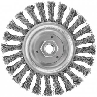 Escova circular de ao tranado, 152 mm, M14, 12.000 rpm, DW4937M, DEWALT