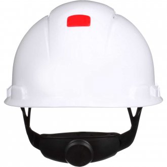 Capacete aba frontal ventilado, branco, com catraca, H-701, HB004732499, 3M