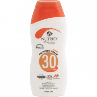 Protetor solar FPS 30, 120 ml, NUTRIEX