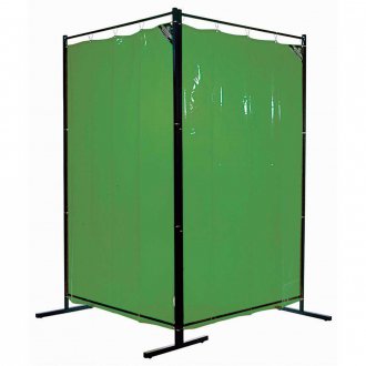 Cortina para solda verde, 1,22 m x 1,78 m, 010190110 CARBOGRAFITE