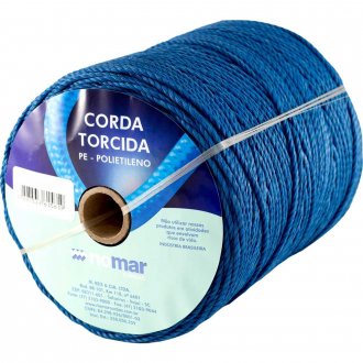 Corda torcida, azul, 3 mm x 620 m, Pesca RIOMAR