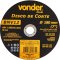 Disco de corte 180 mm x 1,6 mm x 22,23 mm BNV12 , VONDER PLUS