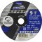 Disco de corte 76 mm x 1,0 mm x 10 mm, T41 Bluefire, NORTON