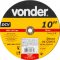 Disco de corte 254 mm x 3,2 mm x 15,87 mm DCV, VONDER