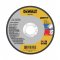 Disco de corte 115 mm x 1,0 mm x 22,23 mm, DW84401 HP2 DEWALT