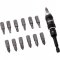 Adaptador angular para parafusadeira e bits (7 phillips n?2 e 6 quadrado n?2), com 14 peas, DWPVTC14, DEWALT