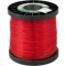 Fio de nylon 1,8 mm, vermelho perfil redondo, rolo com 1,0 kg, 7181, EKILON GRASS