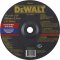 Disco de desbaste, 230 mm x 6,3 mm x 22,23 mm, para inox DW44613, DEWALT