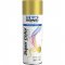 Tinta spray dourado metlico, 350 ml, TEKBOND