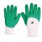 Luva algodo palma latex, verde, punho malha, G - 9, CONFORTEX , 02.02.1.3, KALIPSO