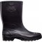 Bota de PVC, cano mdio, com forro, n?38, preta, STIVALETTO MAX, STMP 516, CALFOR