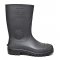 Bota de PVC preta, cano mdio, sem forro, 40 SUPERMAX CCP 501 SF, CALFOR