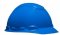 Capacete azul claro, suspenso com ajuste fcil e jugular de tecido, aba frontal, H 700, 3M