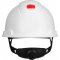 Capacete aba frontal branco, com catraca, H 701, HB004732416, 3M