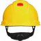 Capacete aba frontal amarelo, com catraca, H 702, HB004732424, 3M