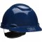 Capacete aba frontal ventilado, azul escuro, com catraca, H 710, HB004732507, 3M