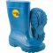 Bota infantil de PVC, azul, com forro, 22/23, VONDER