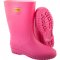 Bota de PVC, rosa, com forro, 34/35, VONDER