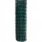 Tela alambrado, verde, malha 10 cm x 5 cm, fio 2,5 mm, com 1,0 m x 25 m (altura x comprimento), VONDER